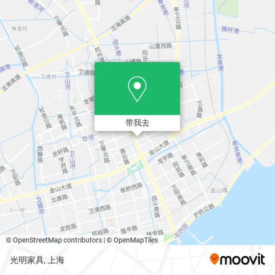 光明家具地图