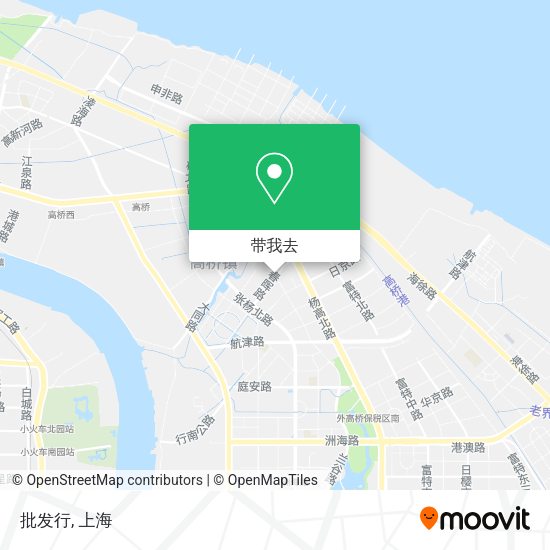 批发行地图