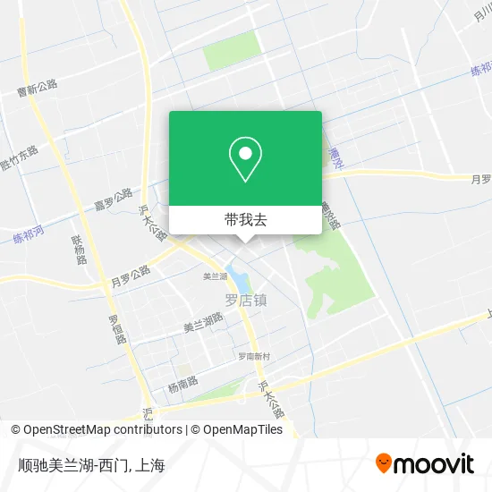 顺驰美兰湖-西门地图