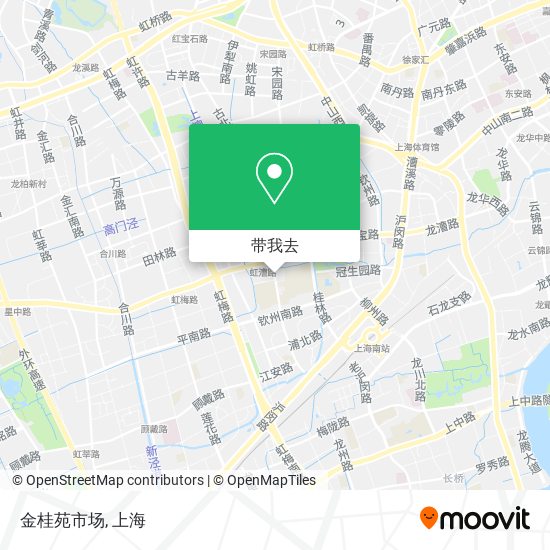 金桂苑市场地图