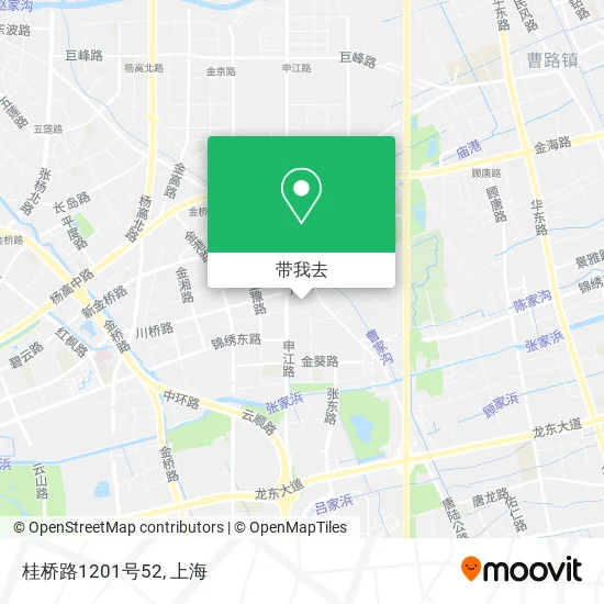 桂桥路1201号52地图