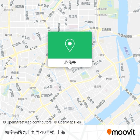 靖宇南路九十九弄-10号楼地图