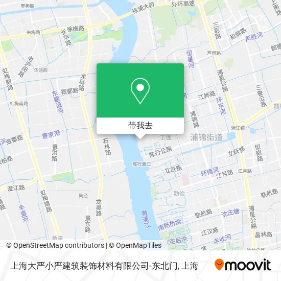 上海大严小严建筑装饰材料有限公司-东北门地图