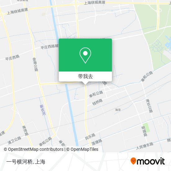 一号横河桥地图