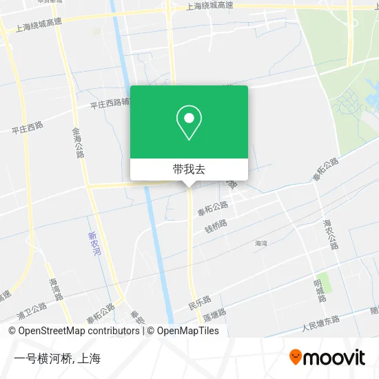一号横河桥地图