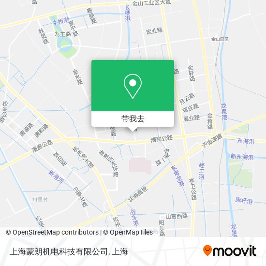 上海蒙朗机电科技有限公司地图