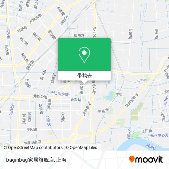 baginbag家居旗舰店地图