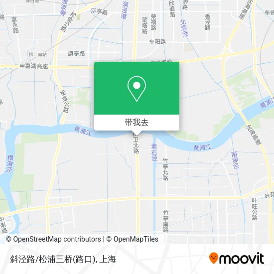 斜泾路/松浦三桥(路口)地图