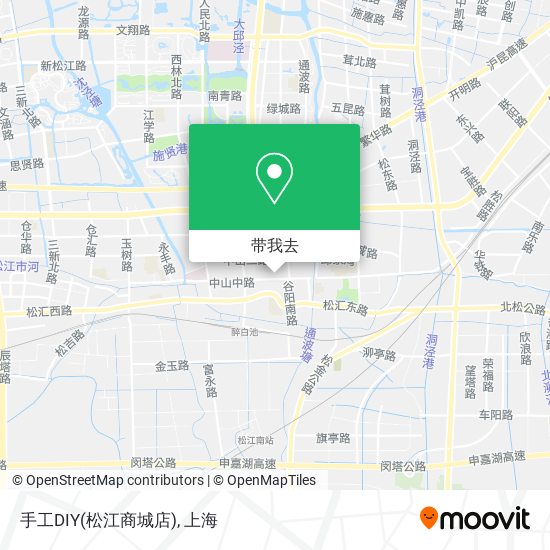 手工DIY(松江商城店)地图