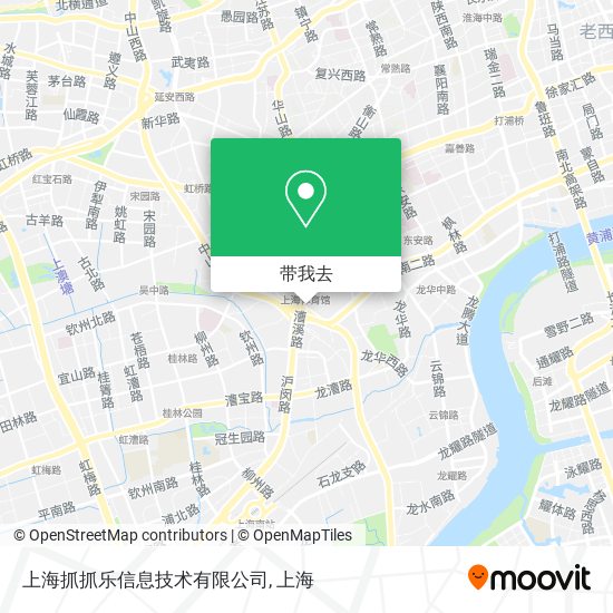 上海抓抓乐信息技术有限公司地图