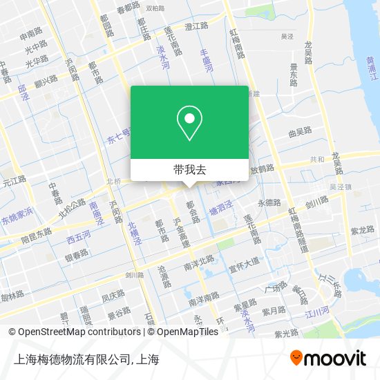 上海梅德物流有限公司地图