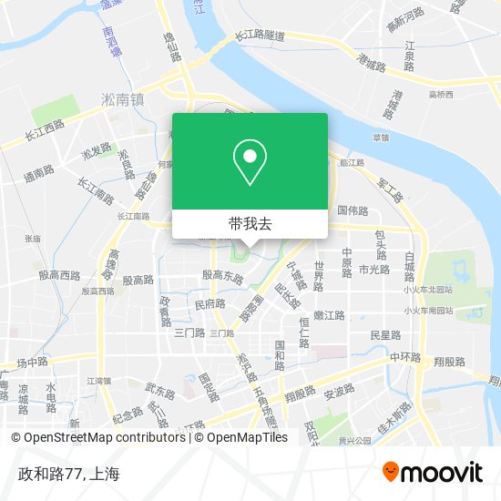 政和路77地图