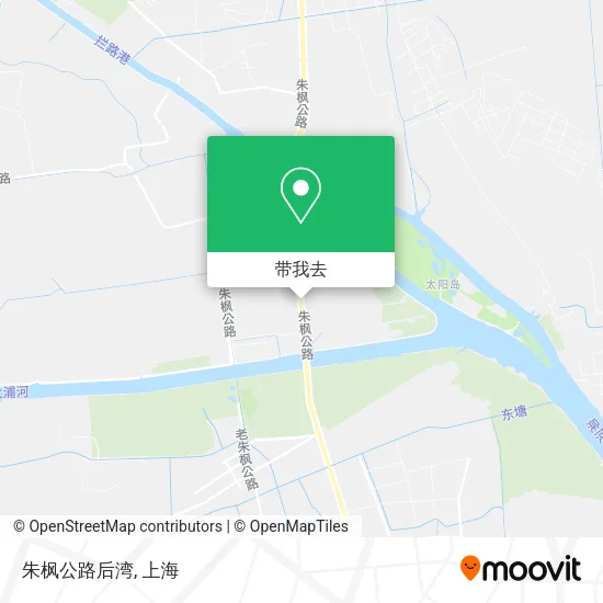 朱枫公路后湾地图