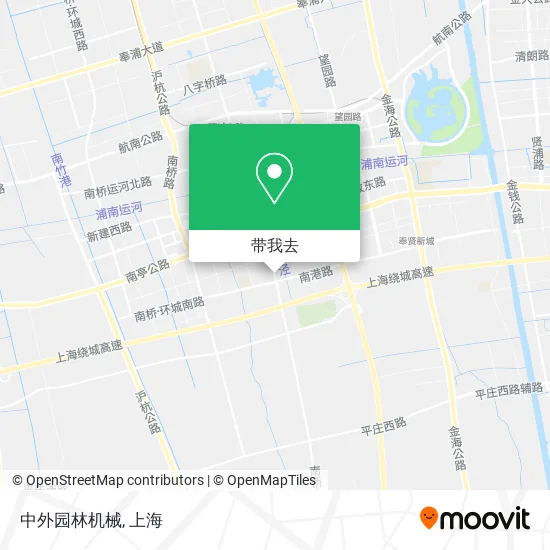 中外园林机械地图