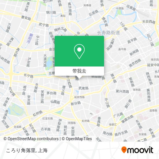 ころり角落里地图