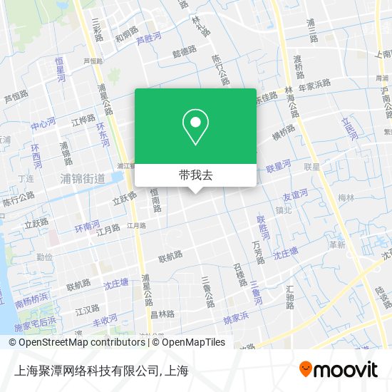 上海聚潭网络科技有限公司地图