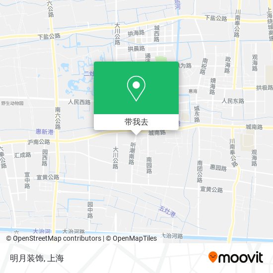 明月装饰地图