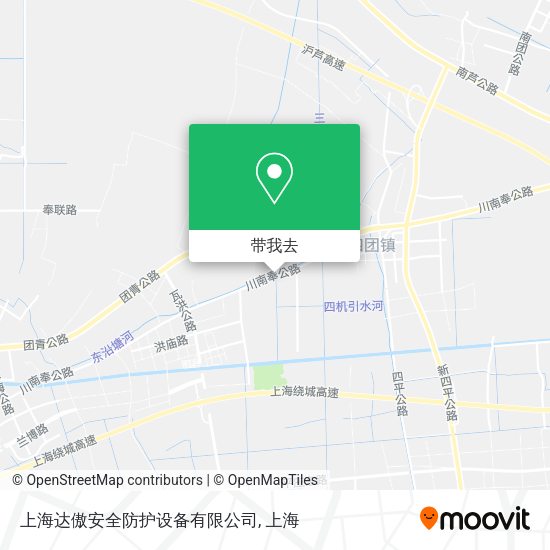 上海达傲安全防护设备有限公司地图