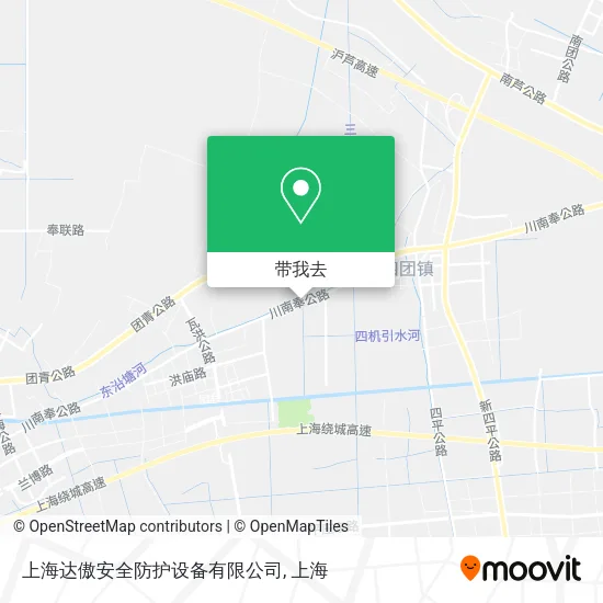 上海达傲安全防护设备有限公司地图