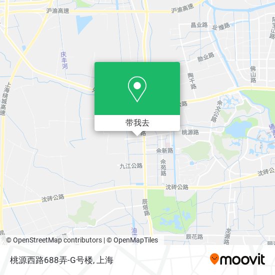 桃源西路688弄-G号楼地图