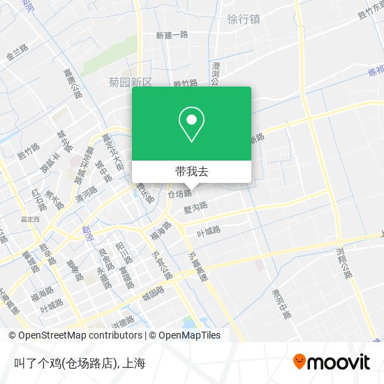 叫了个鸡(仓场路店)地图