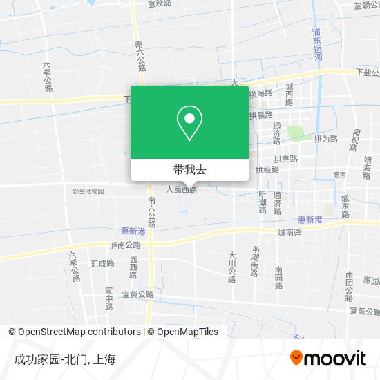 成功家园-北门地图