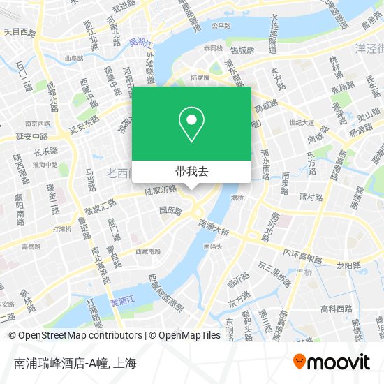 南浦瑞峰酒店-A幢地图