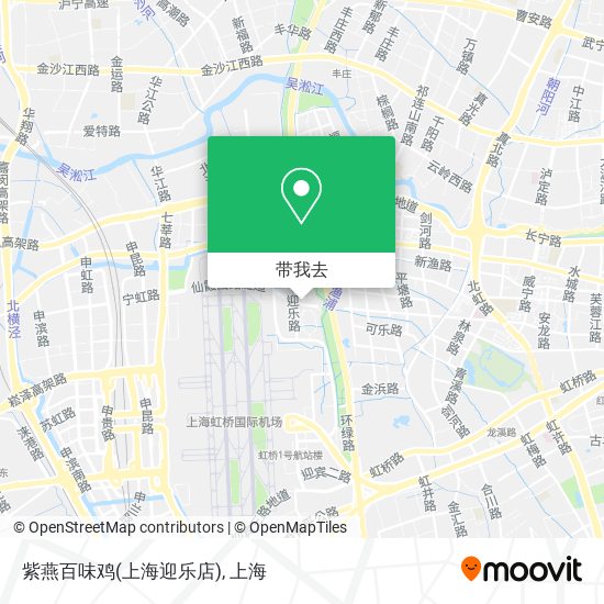 紫燕百味鸡(上海迎乐店)地图