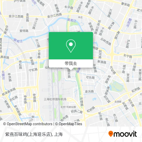 紫燕百味鸡(上海迎乐店)地图