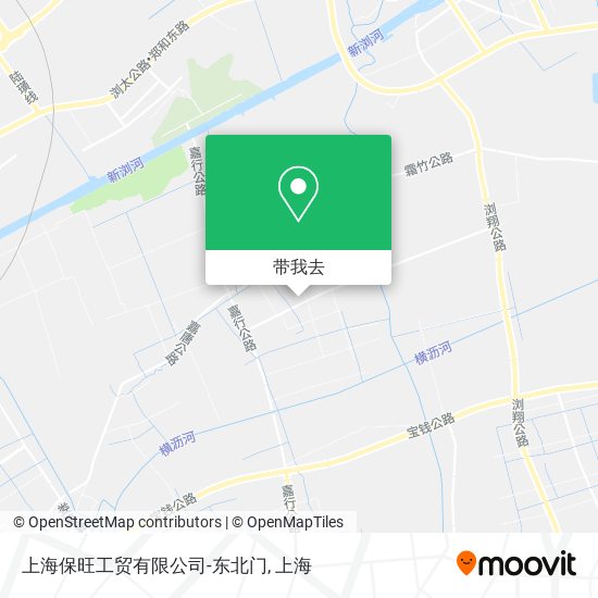 上海保旺工贸有限公司-东北门地图