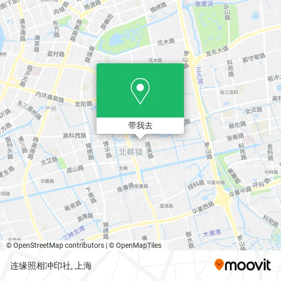 连缘照相冲印社地图