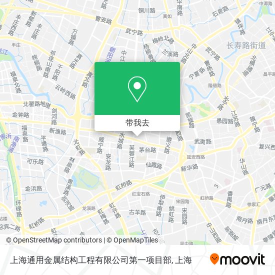 上海通用金属结构工程有限公司第一项目部地图