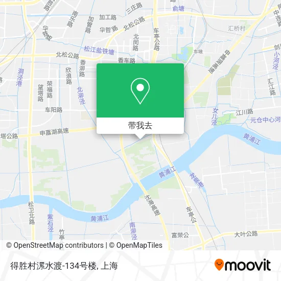 得胜村漯水渡-134号楼地图