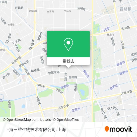 上海三维生物技术有限公司地图