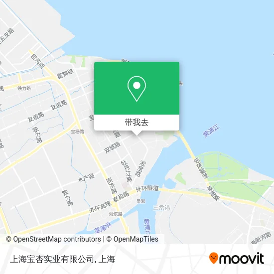 上海宝杏实业有限公司地图