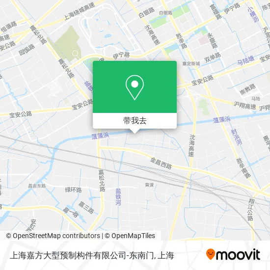 上海嘉方大型预制构件有限公司-东南门地图