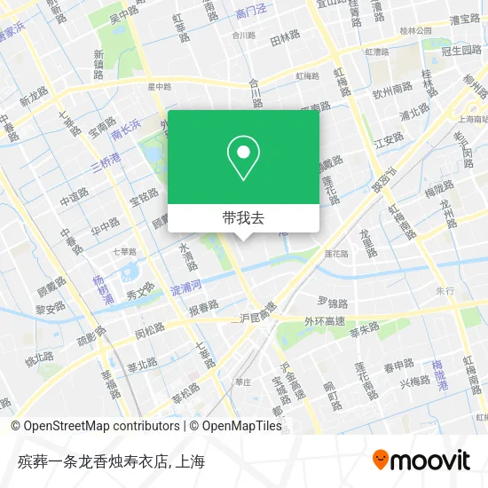 殡葬一条龙香烛寿衣店地图
