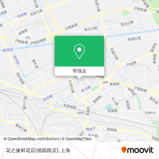 花之缘鲜花店(德园路店)地图