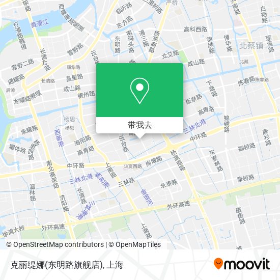 克丽缇娜(东明路旗舰店)地图
