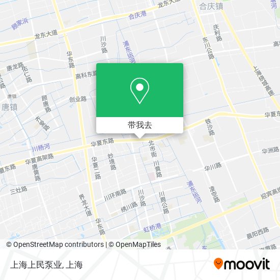 上海上民泵业地图