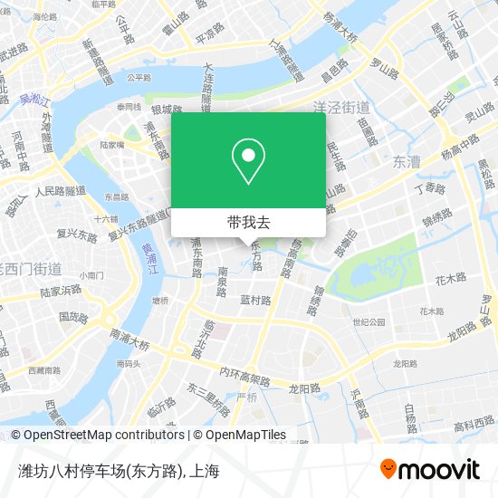 潍坊八村停车场(东方路)地图