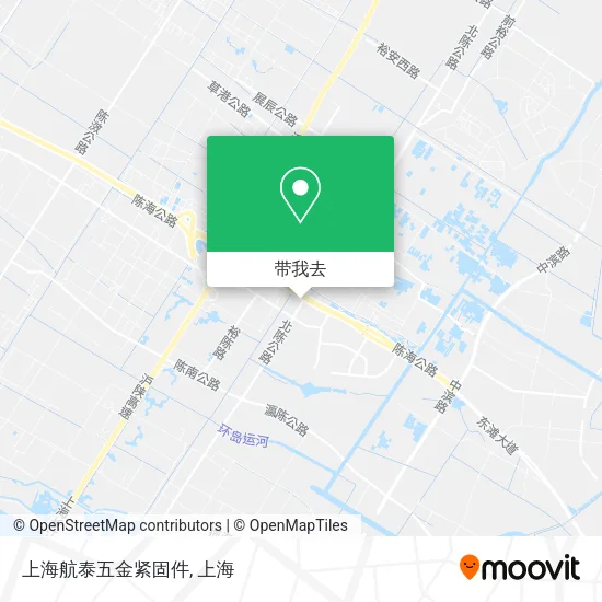 上海航泰五金紧固件地图