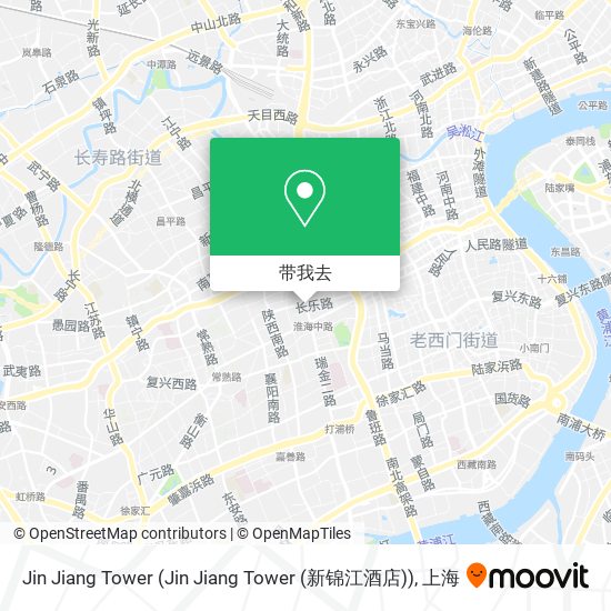 Jin Jiang Tower (Jin Jiang Tower (新锦江酒店))地图