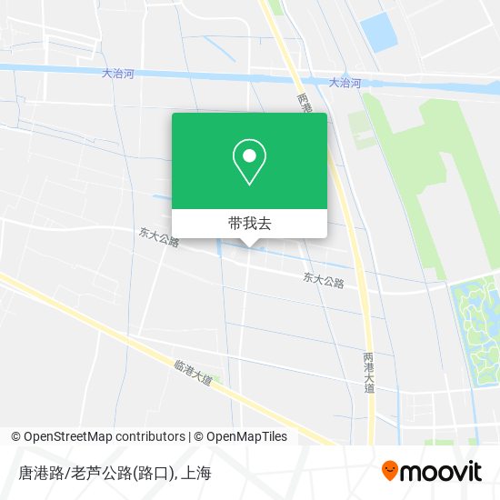 唐港路/老芦公路(路口)地图