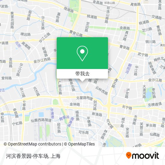 河滨香景园-停车场地图