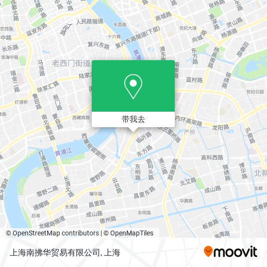 上海南拂华贸易有限公司地图