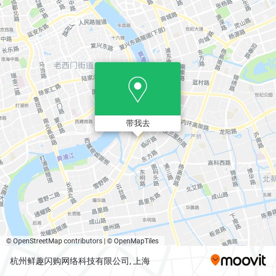 杭州鲜趣闪购网络科技有限公司地图