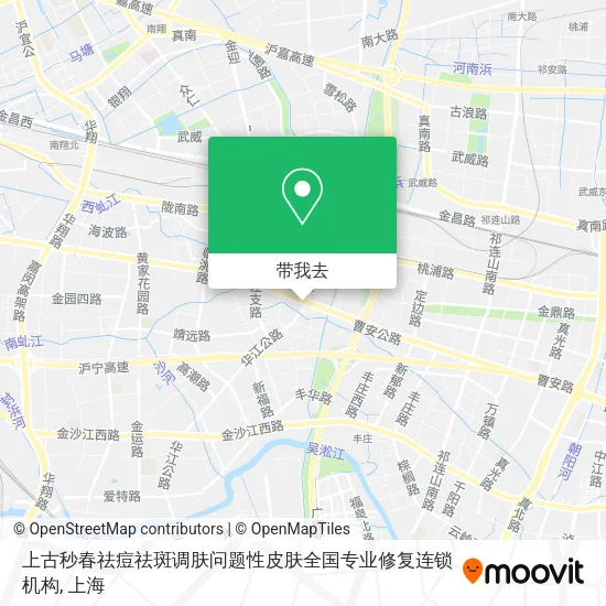 上古秒春祛痘祛斑调肤问题性皮肤全国专业修复连锁机构地图