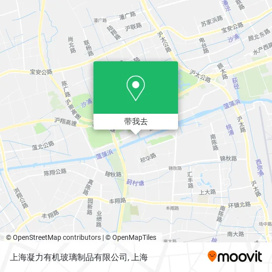 上海凝力有机玻璃制品有限公司地图