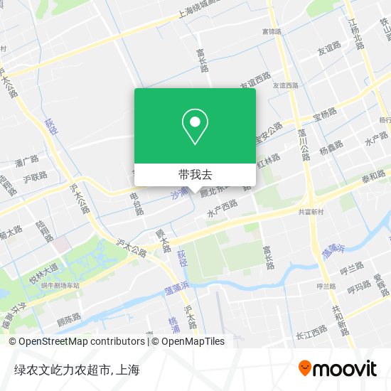 绿农文屹力农超市地图